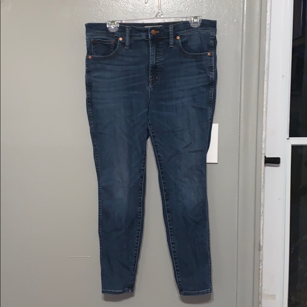 Madewell 10” high-rise skinny